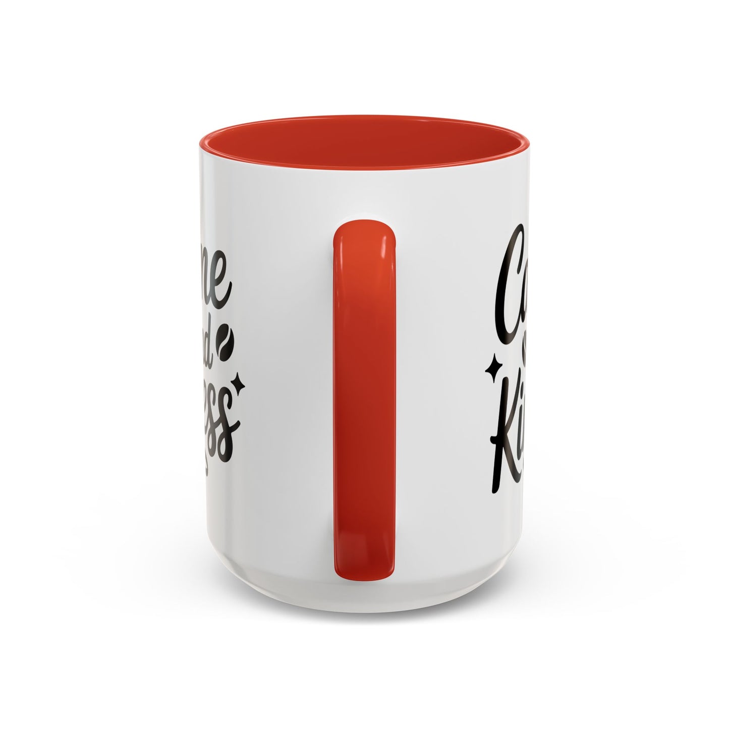 Caffeine and Kindness Accent Coffee Mug — 11/15oz