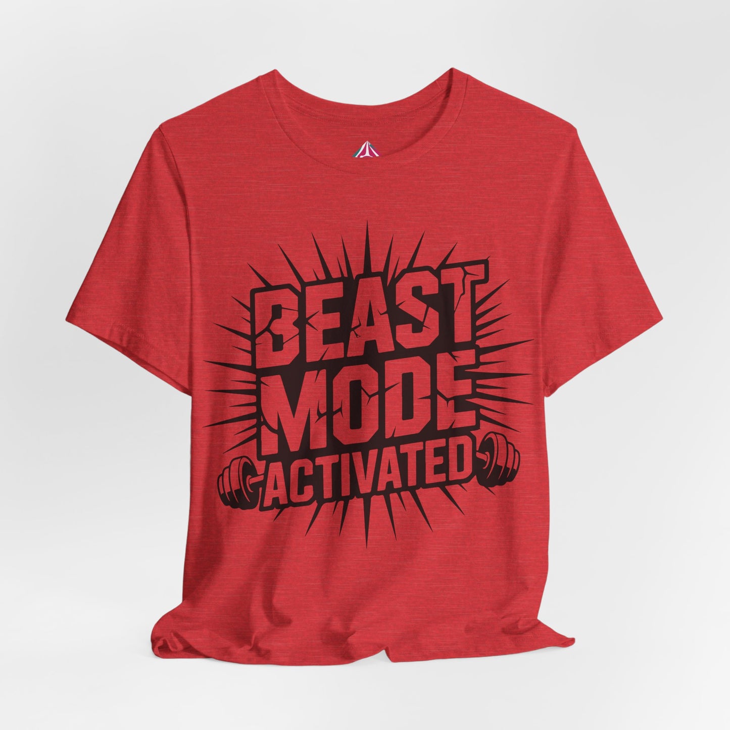Beast Mode Activated Tee — Motivational Gym Workout T-Shirt
