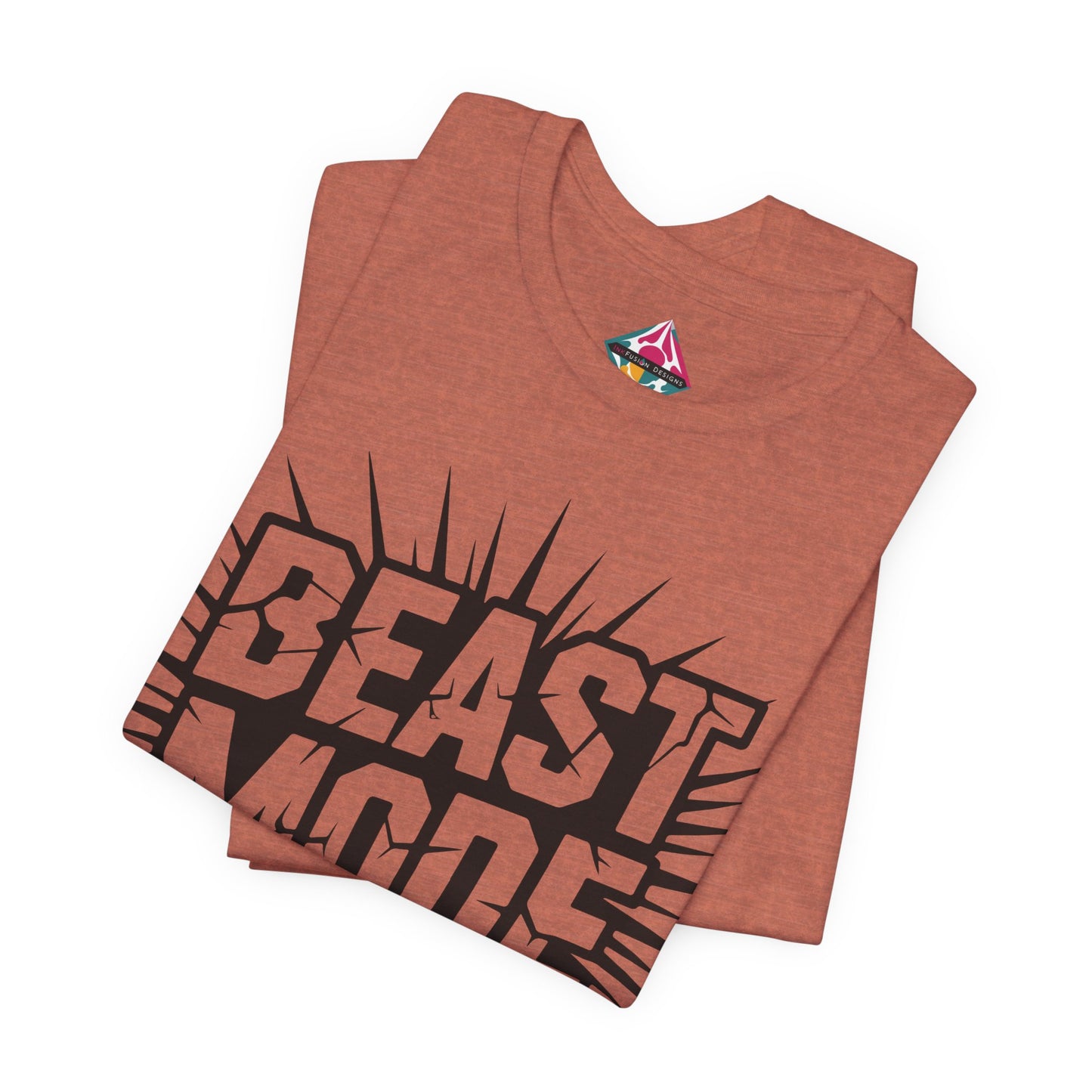 Beast Mode Activated Tee — Motivational Gym Workout T-Shirt