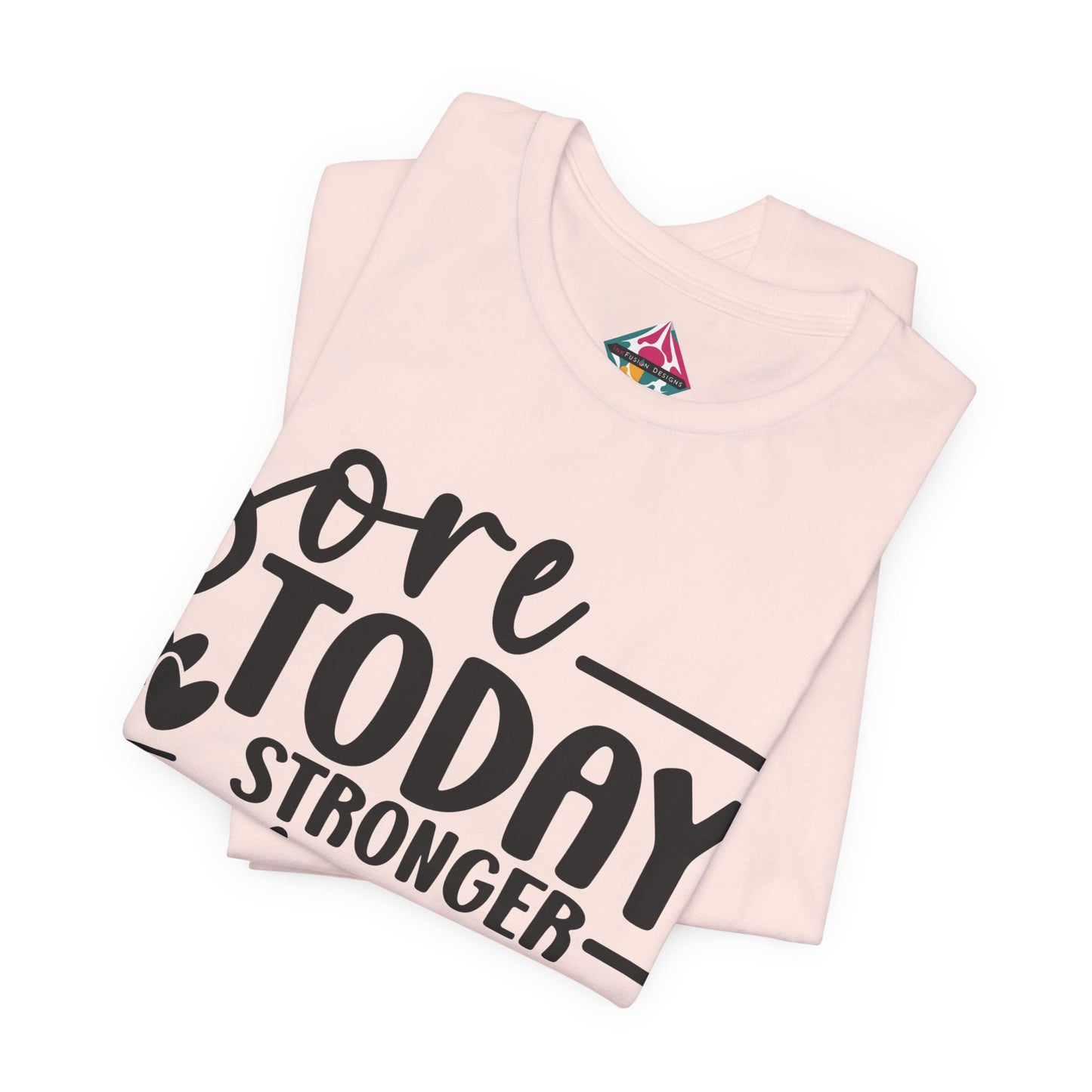 Workout T-Shirt — "Sore Today, Stronger Tomorrow" Motivational Gym Tee