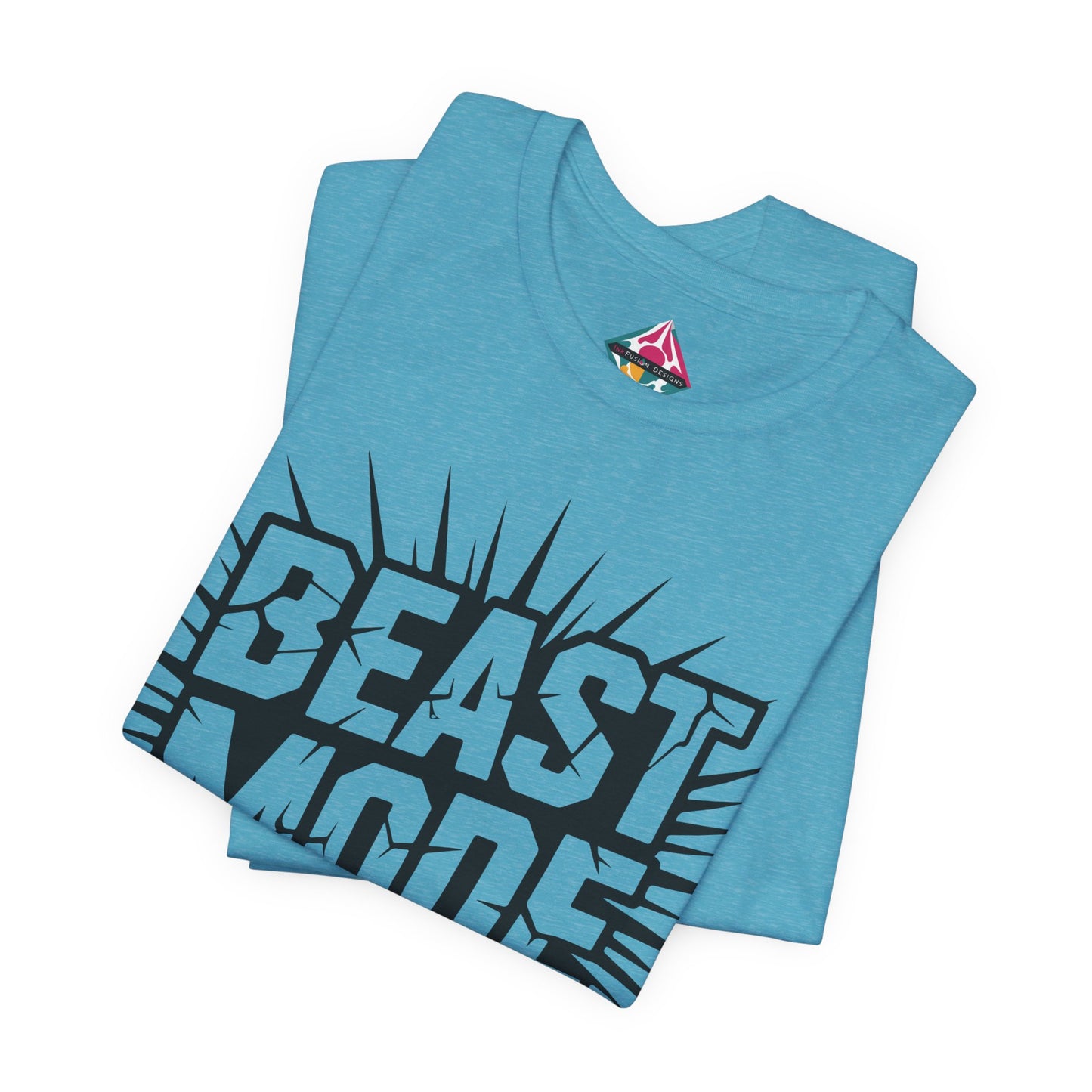 Beast Mode Activated Tee — Motivational Gym Workout T-Shirt