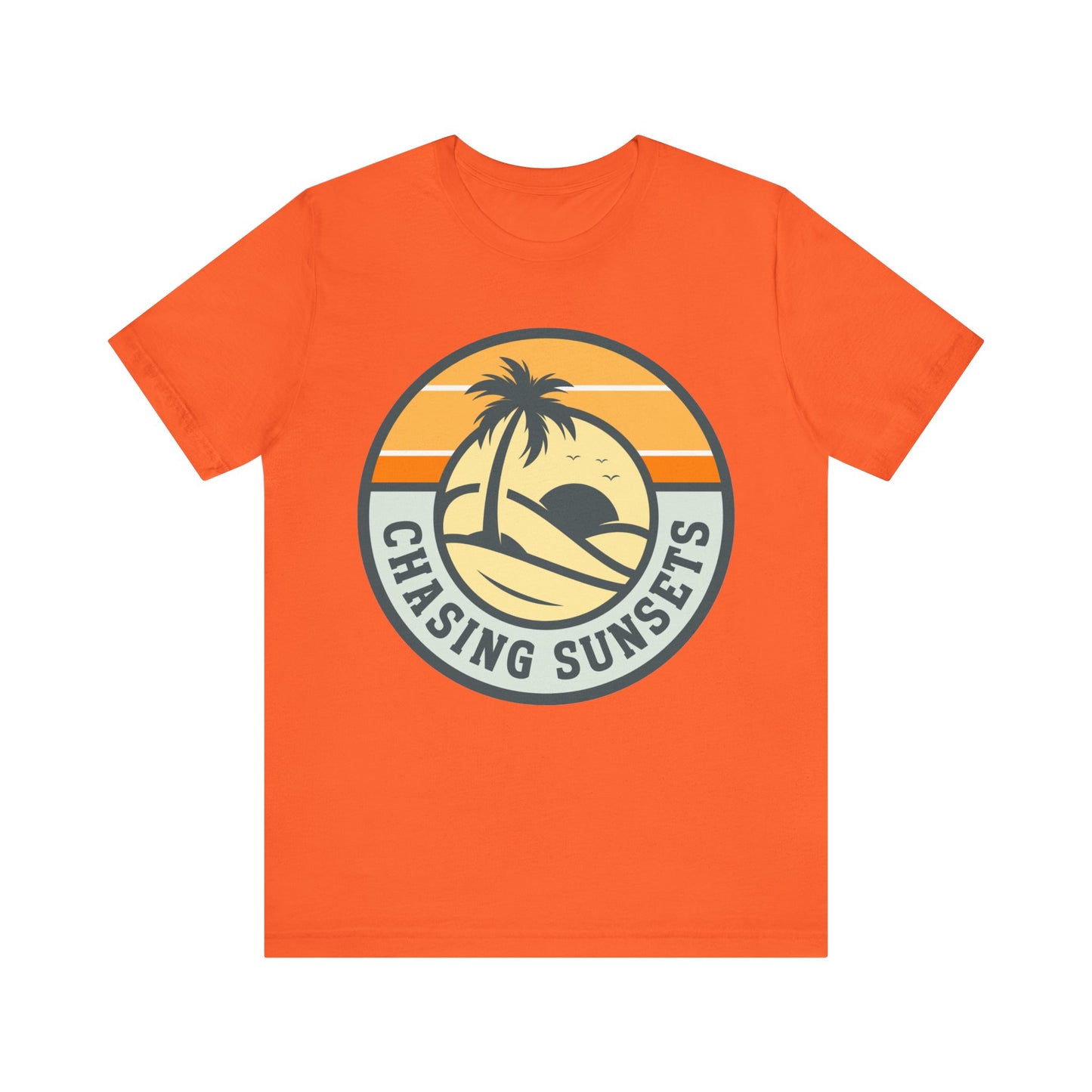 Chasing Sunsets Unisex Tee - Perfect for Beach Lovers, Summer Vibes, Casual Wear, Gift for Travelers, Sunset Enthusiasts