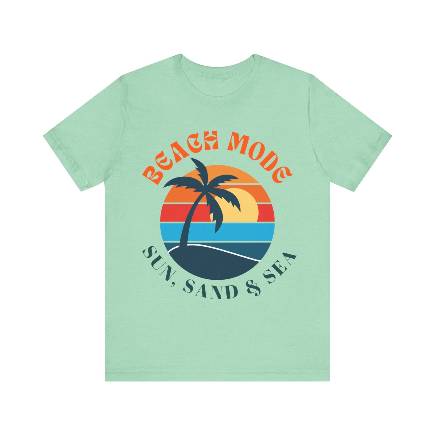 Beach Mode Unisex Jersey Tee - Perfect for Summer, Vacation, Beach Day, Sun Lovers, Casual Wear, Gift for Him/Her