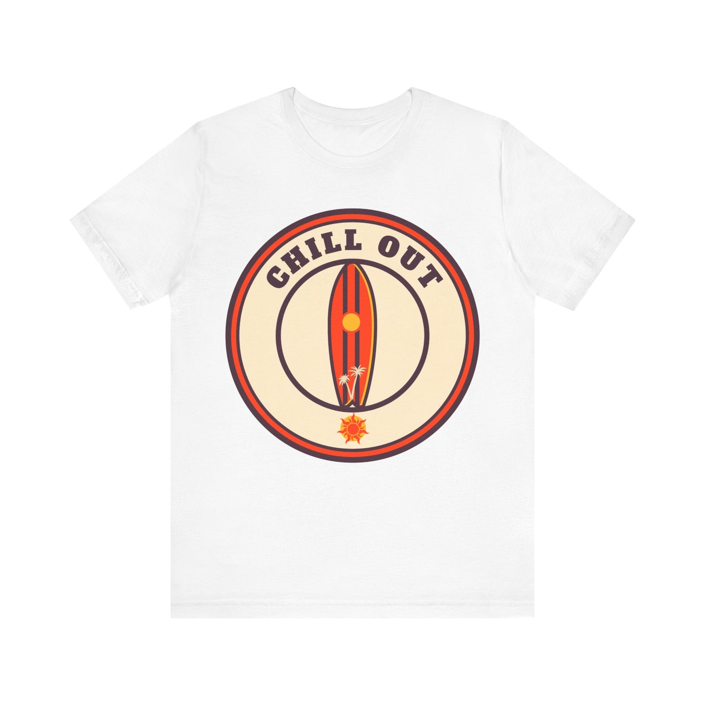 Chill Out Graphic Tee, Casual T-Shirt, Relaxed Fit Shirt, Summer Essential, Gift for Friends, Fun Everyday Wear