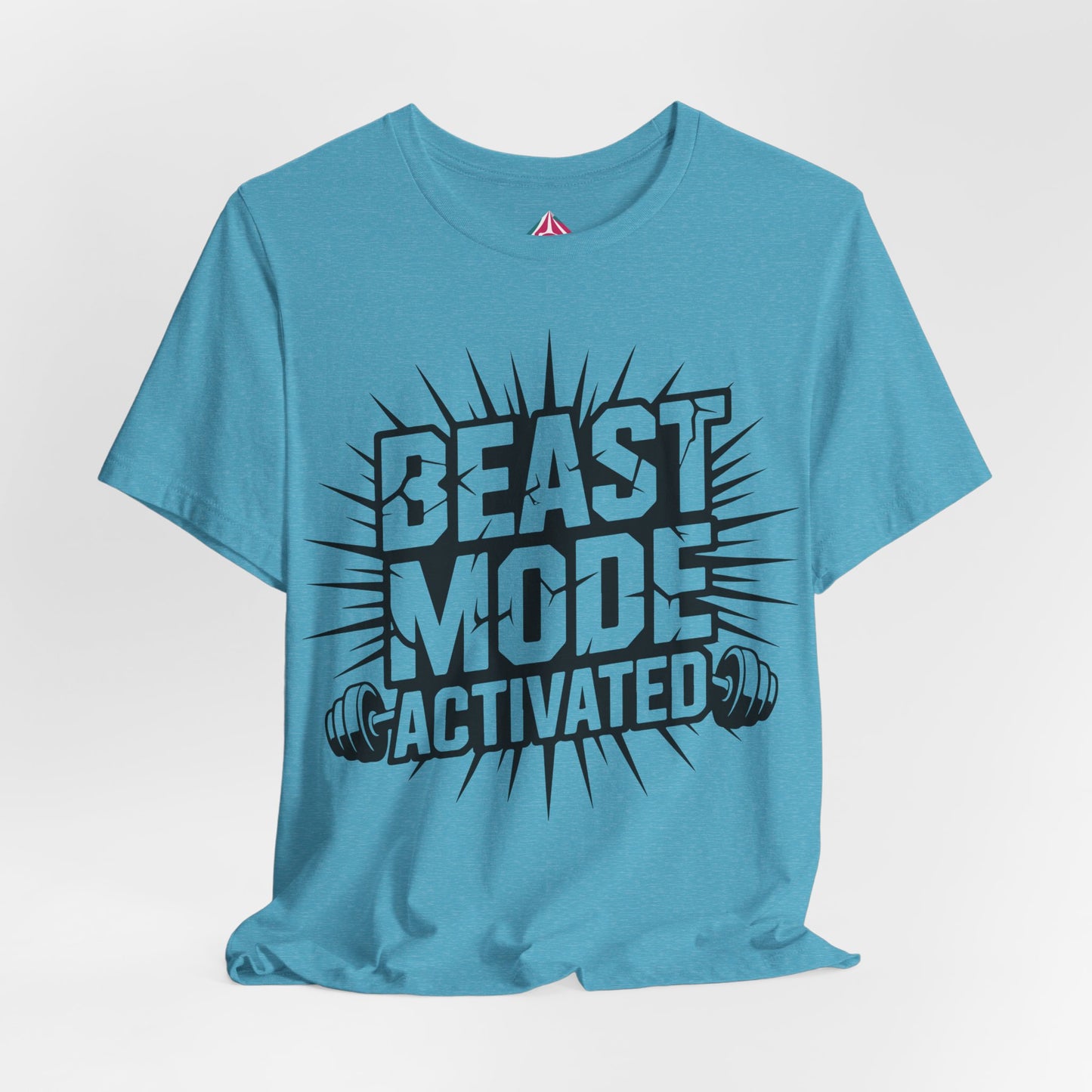 Beast Mode Activated Tee — Motivational Gym Workout T-Shirt