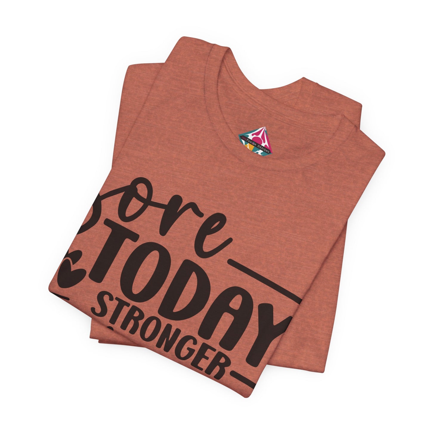 Workout T-Shirt — "Sore Today, Stronger Tomorrow" Motivational Gym Tee