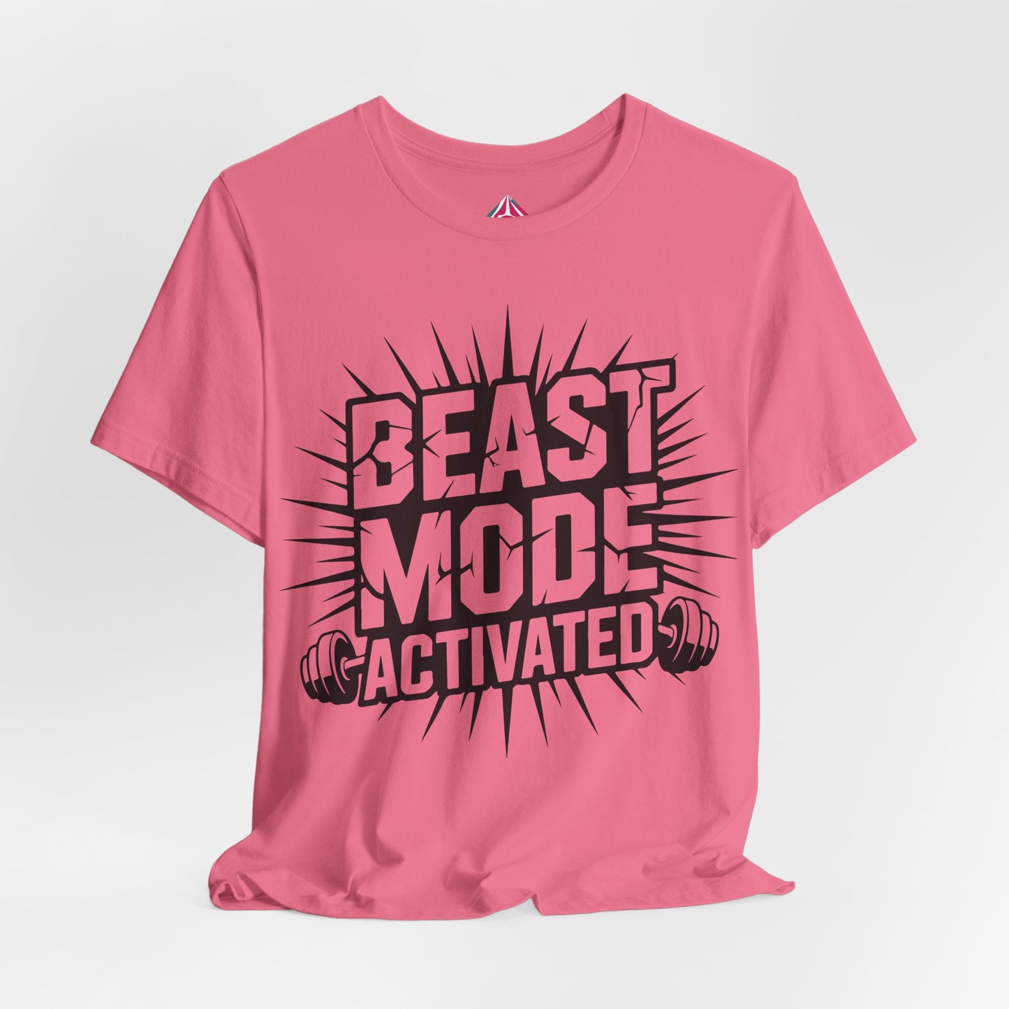 Beast Mode Activated Tee — Motivational Gym Workout T-Shirt