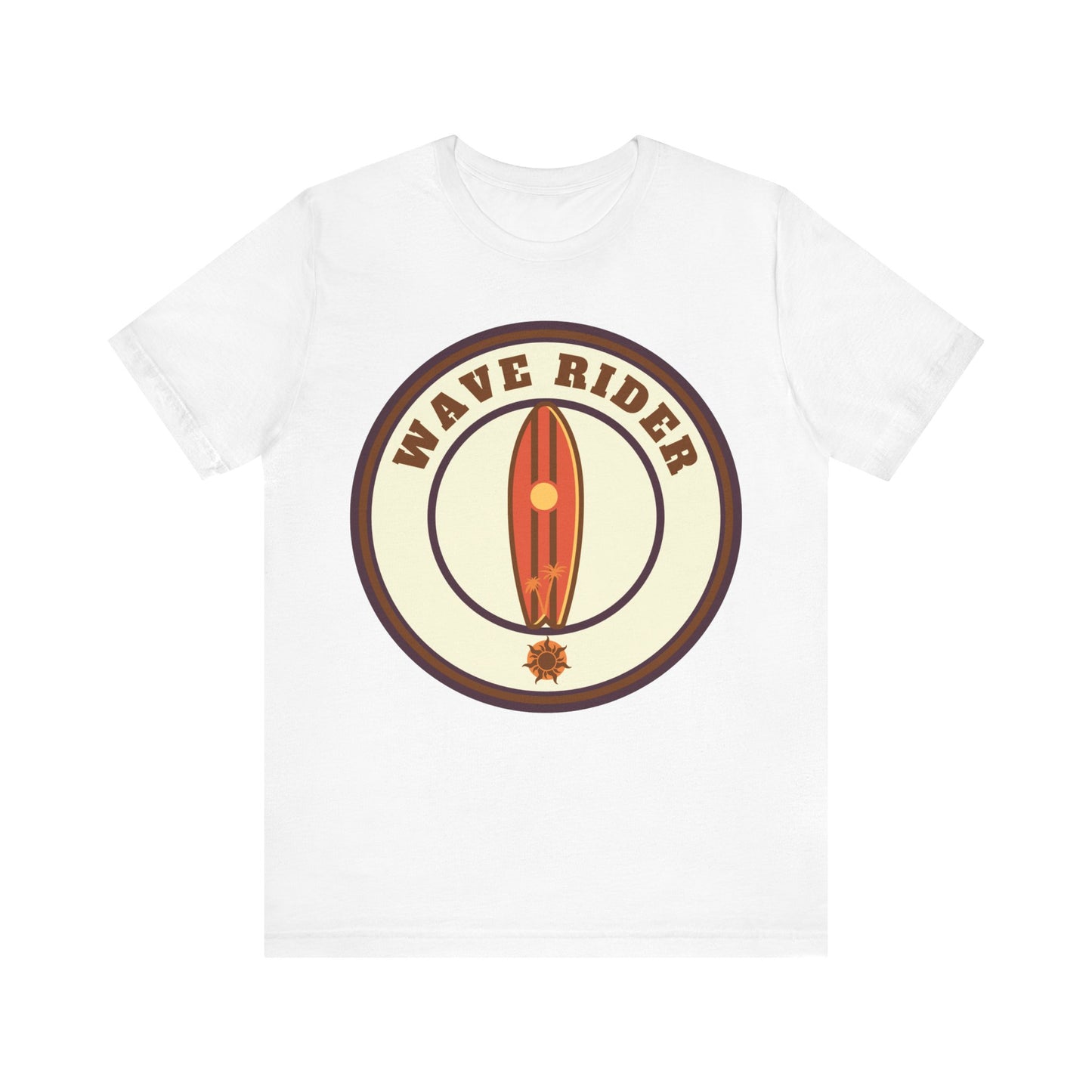 Wave Rider T-Shirt, Surfing Tee, Beachwear, Casual Summer Style, Gift for Surfers, Fun Vacation Wear