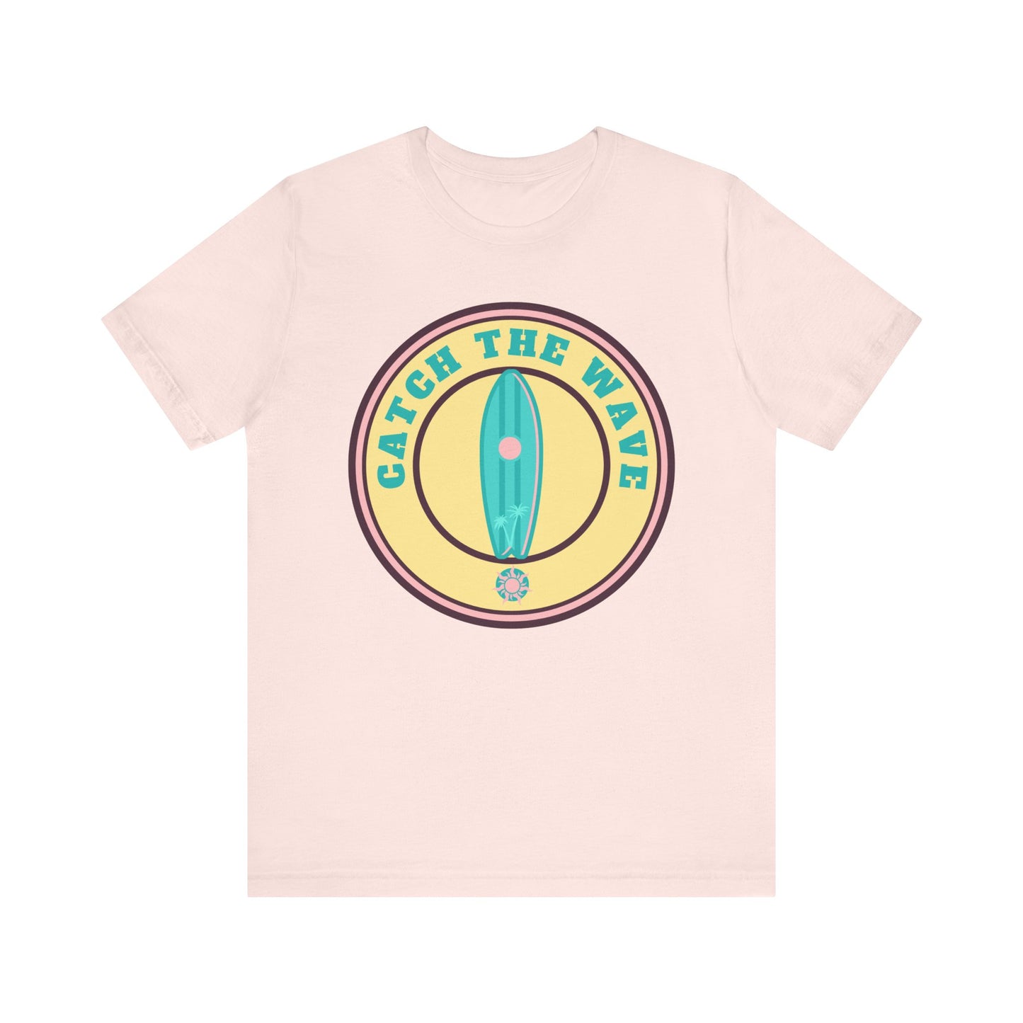 Catch the Wave Unisex Tee | Surfing Shirt, Beach Vibes, Gift for Surfers, Summer Fashion, Casual Wear