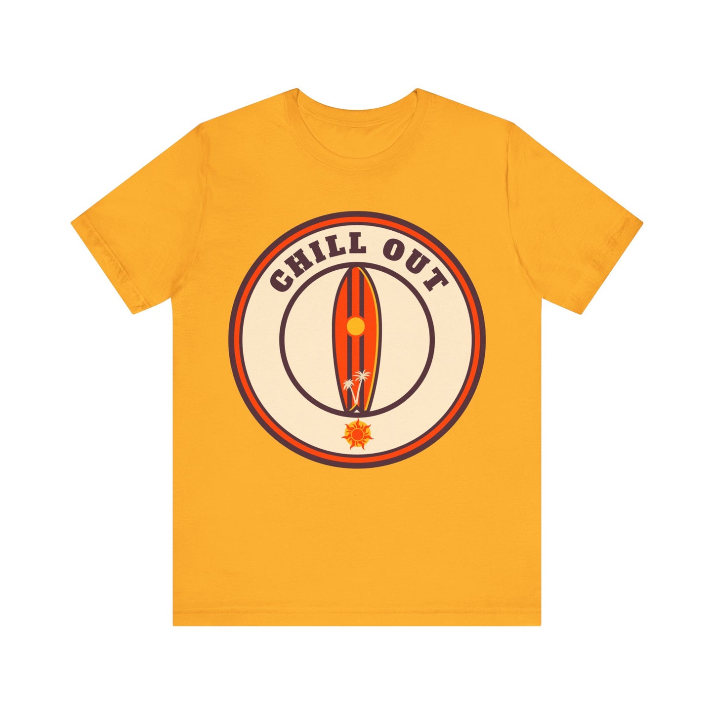 Chill Out Graphic Tee, Casual T-Shirt, Relaxed Fit Shirt, Summer Essential, Gift for Friends, Fun Everyday Wear
