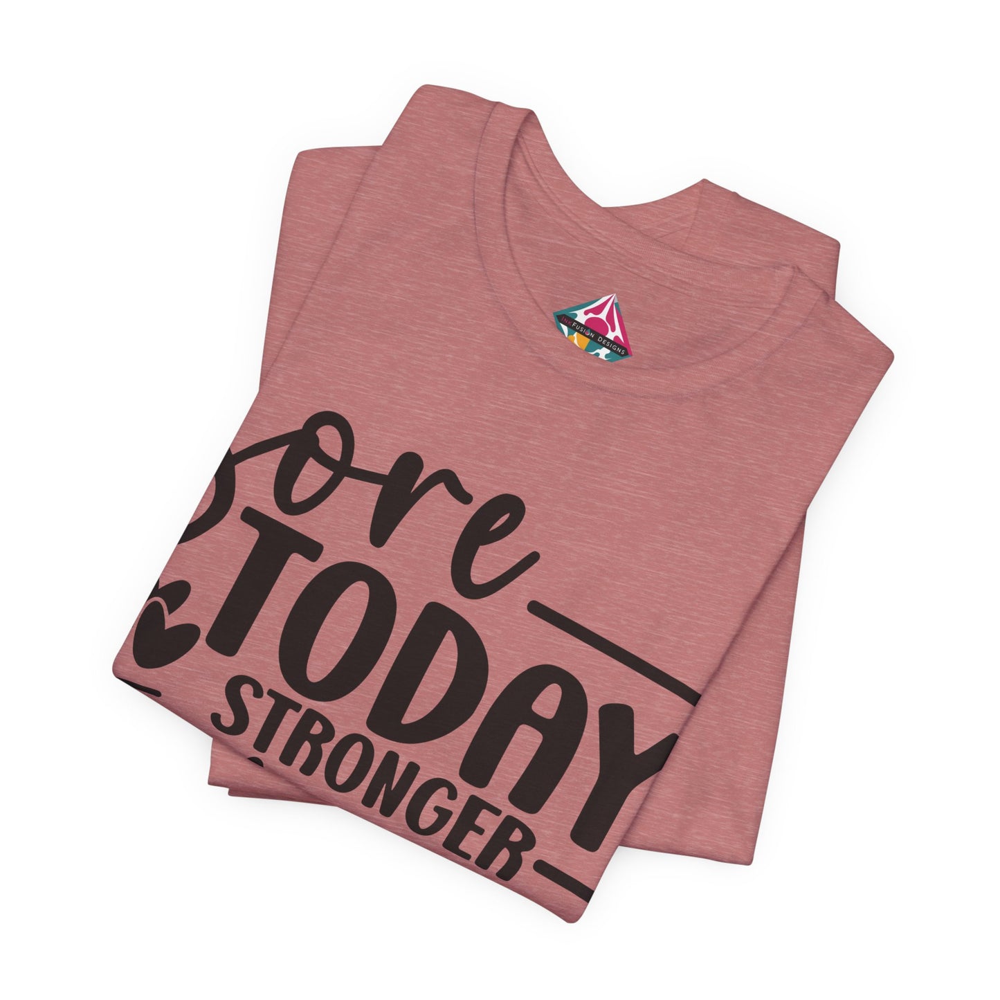 Workout T-Shirt — "Sore Today, Stronger Tomorrow" Motivational Gym Tee