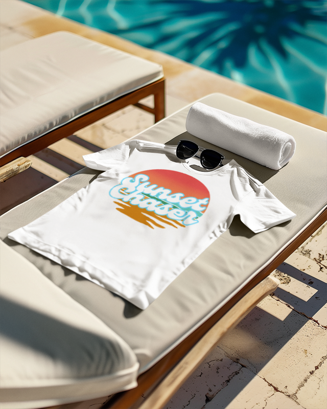Sunset Chaser Tee - Unisex Short Sleeve T-Shirt for Beach Lovers, Summer Vibes, Vacation Wear, Gift for Nature Enthusiasts