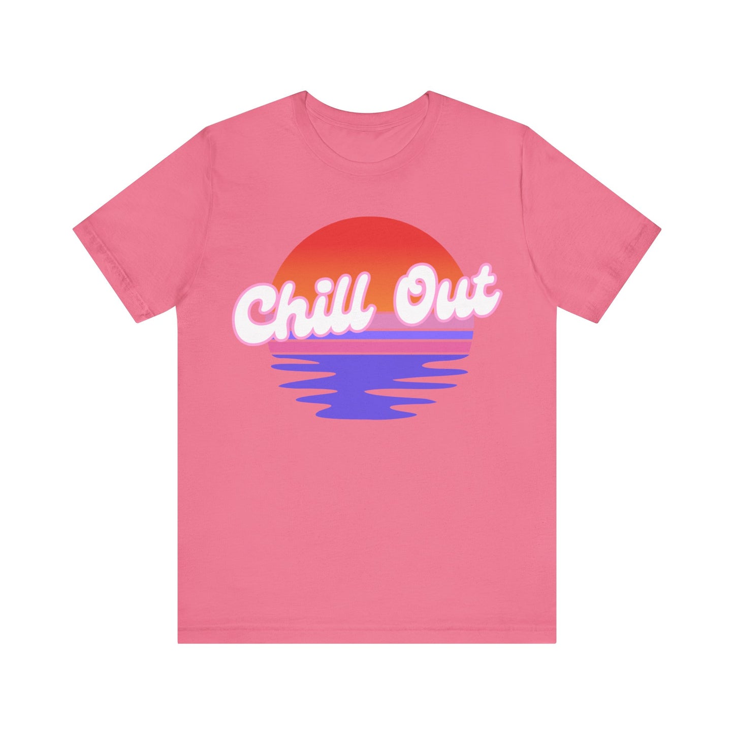 Chill Out Unisex Jersey Tee | Relaxed Vibe T-Shirt for Summer Days, Casual Wear, Beach Outfits, Gift for Friends