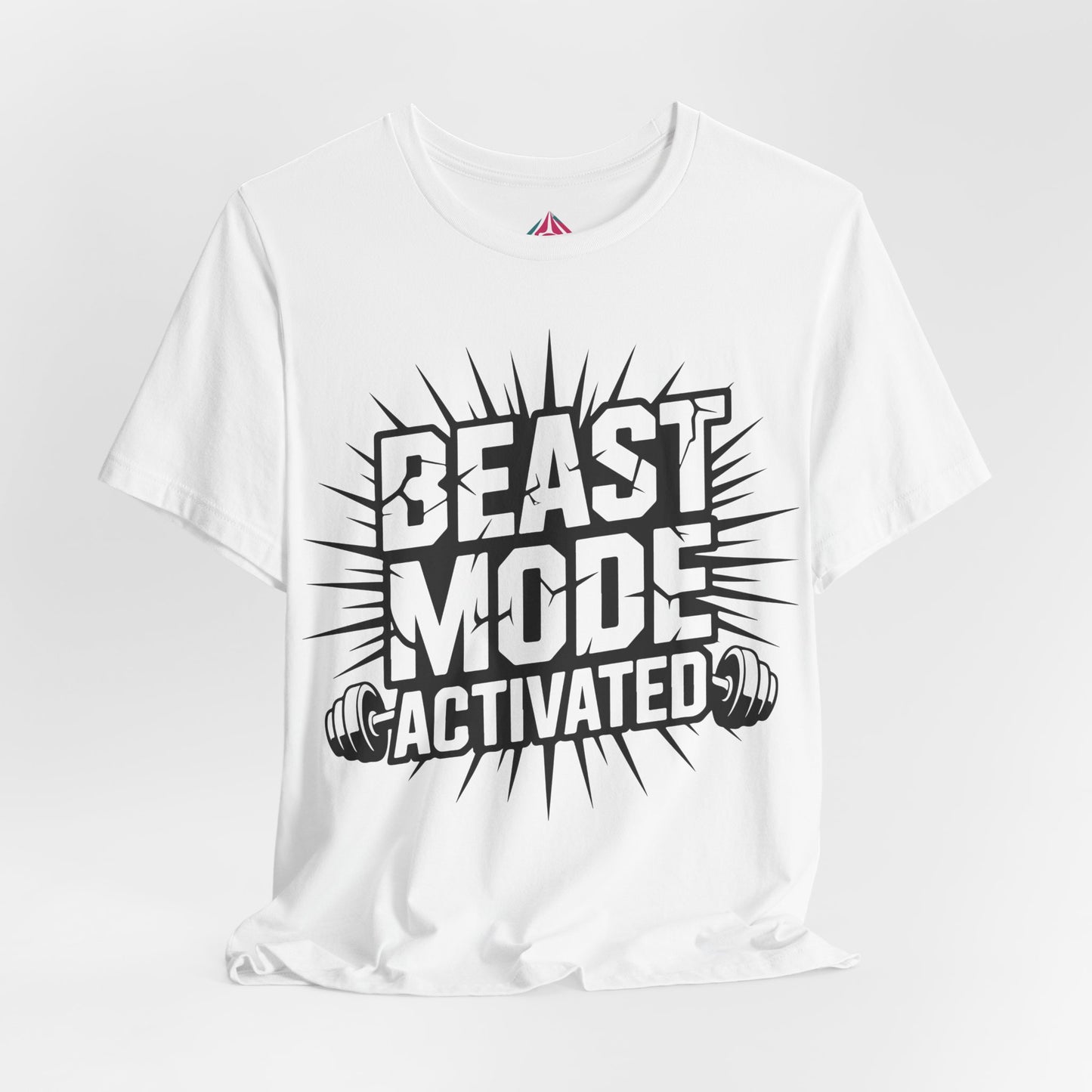 Beast Mode Activated Tee — Motivational Gym Workout T-Shirt