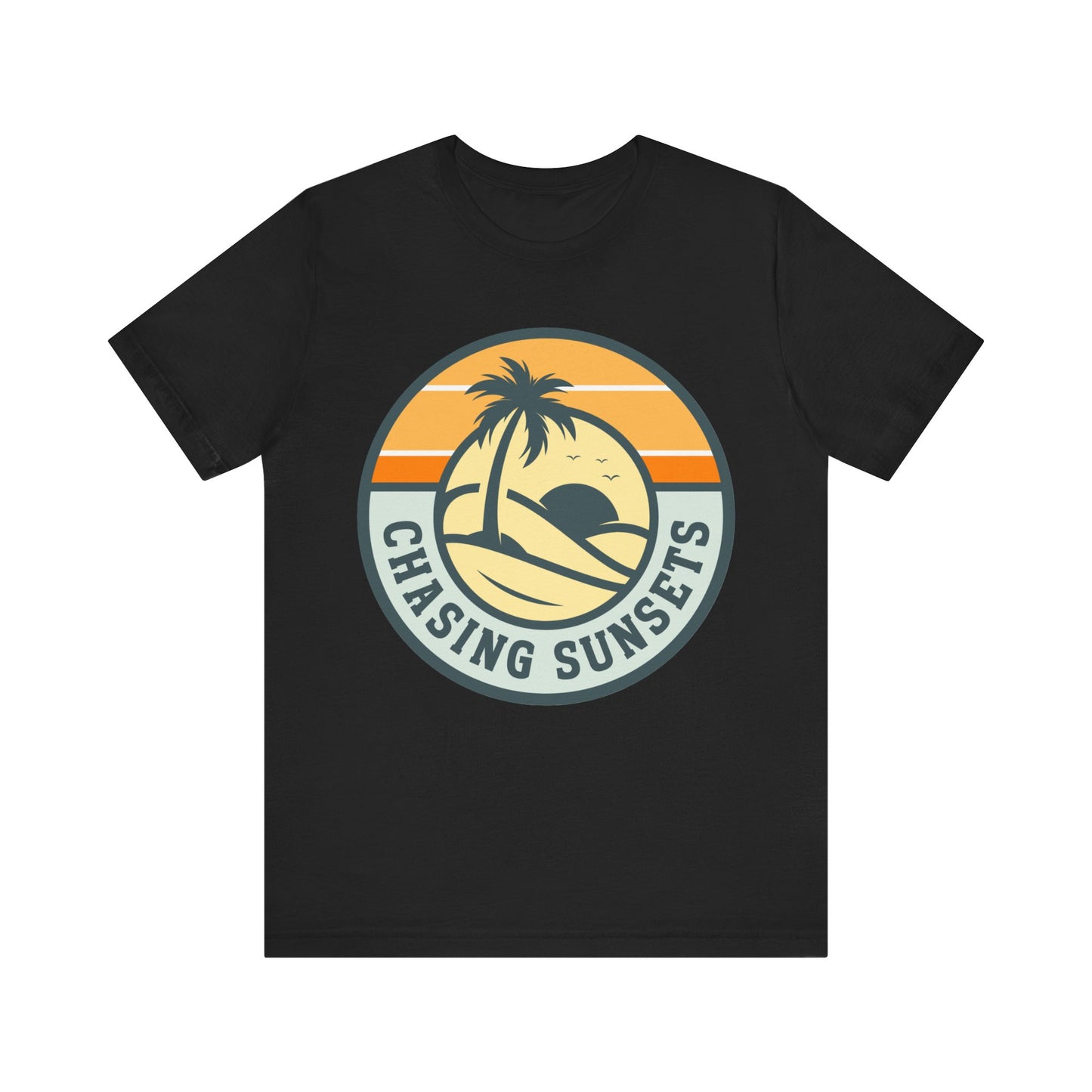 Chasing Sunsets Unisex Tee - Perfect for Beach Lovers, Summer Vibes, Casual Wear, Gift for Travelers, Sunset Enthusiasts