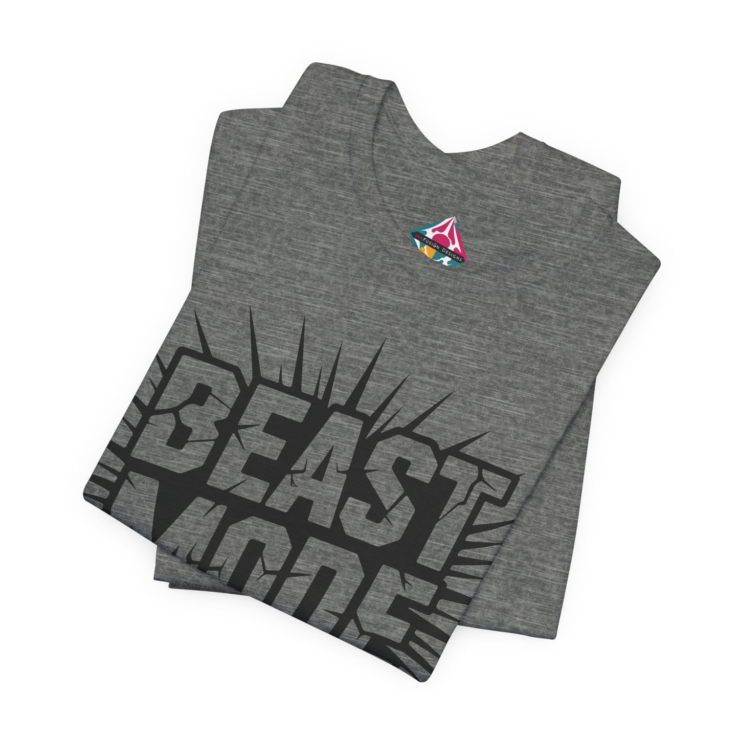 Beast Mode Activated Tee — Motivational Gym Workout T-Shirt