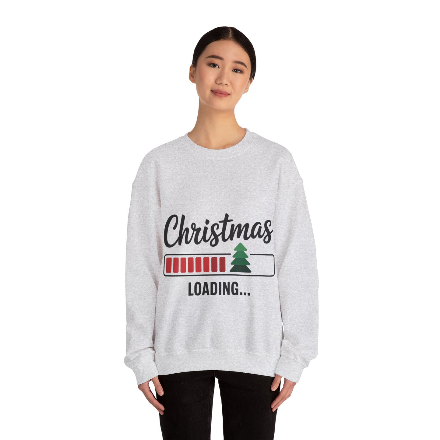 Christmas Crewneck Sweatshirt - Cozy Holiday Graphic Pullover