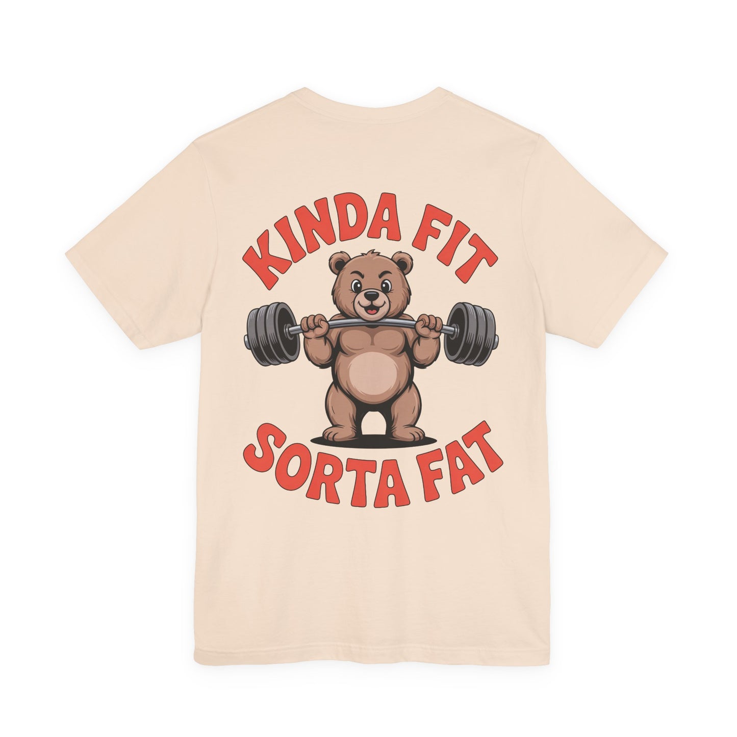 Kinda Fit Sorta Fat Bear Weightlifting T-Shirt