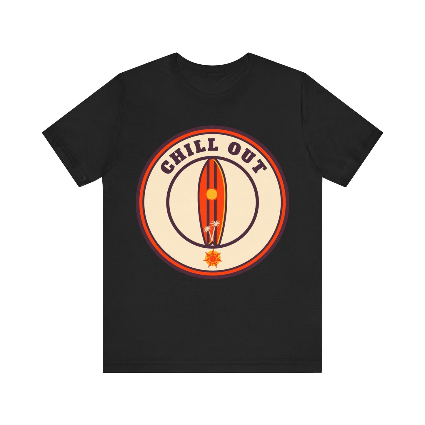 Chill Out Graphic Tee, Casual T-Shirt, Relaxed Fit Shirt, Summer Essential, Gift for Friends, Fun Everyday Wear