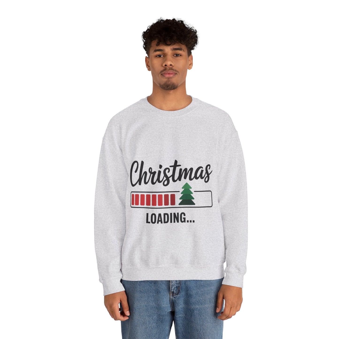 Christmas Crewneck Sweatshirt - Cozy Holiday Graphic Pullover